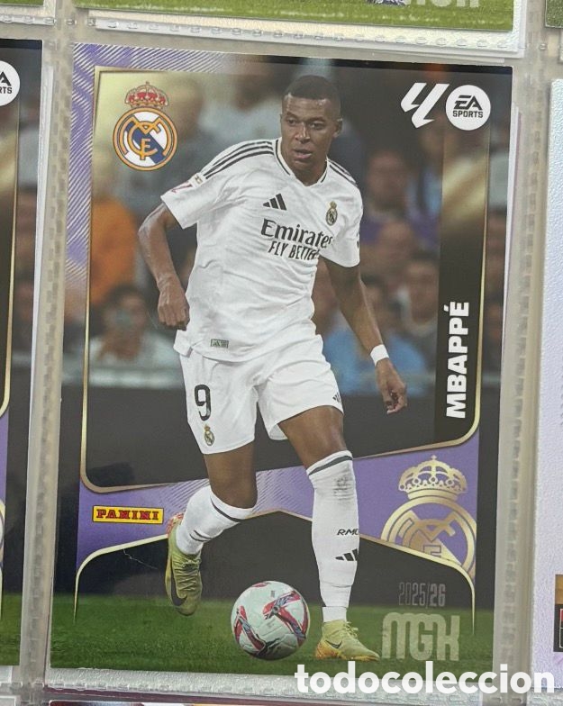 Coleccionismo Cromos antiguos: MBAPPE MGK MEGACRACKS 2025 2026 REAL MADRID