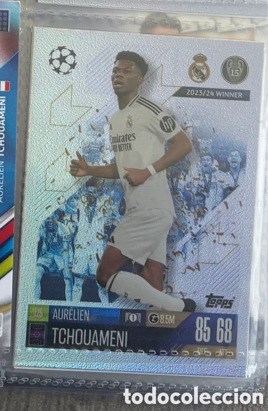 Coleccionismo Cromos antiguos: TCHOUAMENI Real Madrid Topps Match Attax Champions League 2024 2025