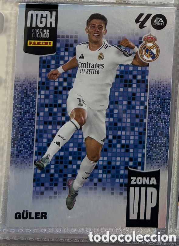 Coleccionismo Cromos antiguos: GULER REAL MADRID ZONA VIP MGK MEGACRACK 2025 2026
