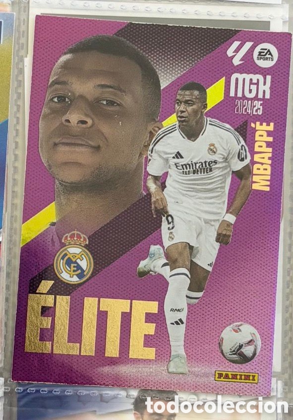 Coleccionismo Cromos antiguos: MBAPPE REAL MADRID MGK MEGACRACK 2024 2025