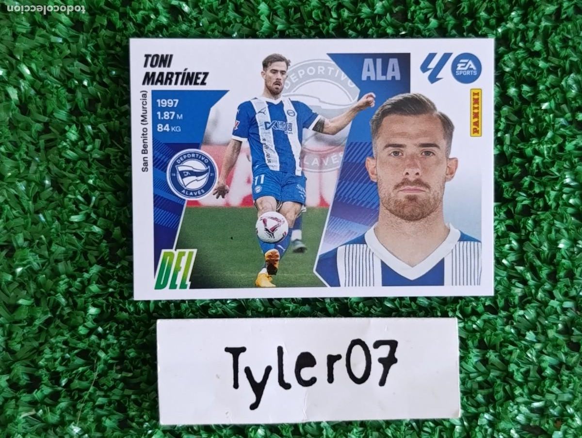 Coleccionismo Cromos antiguos: TONI MARTINEZ ALAVES 18 LIGA ESTE 2025 2026 25 26
