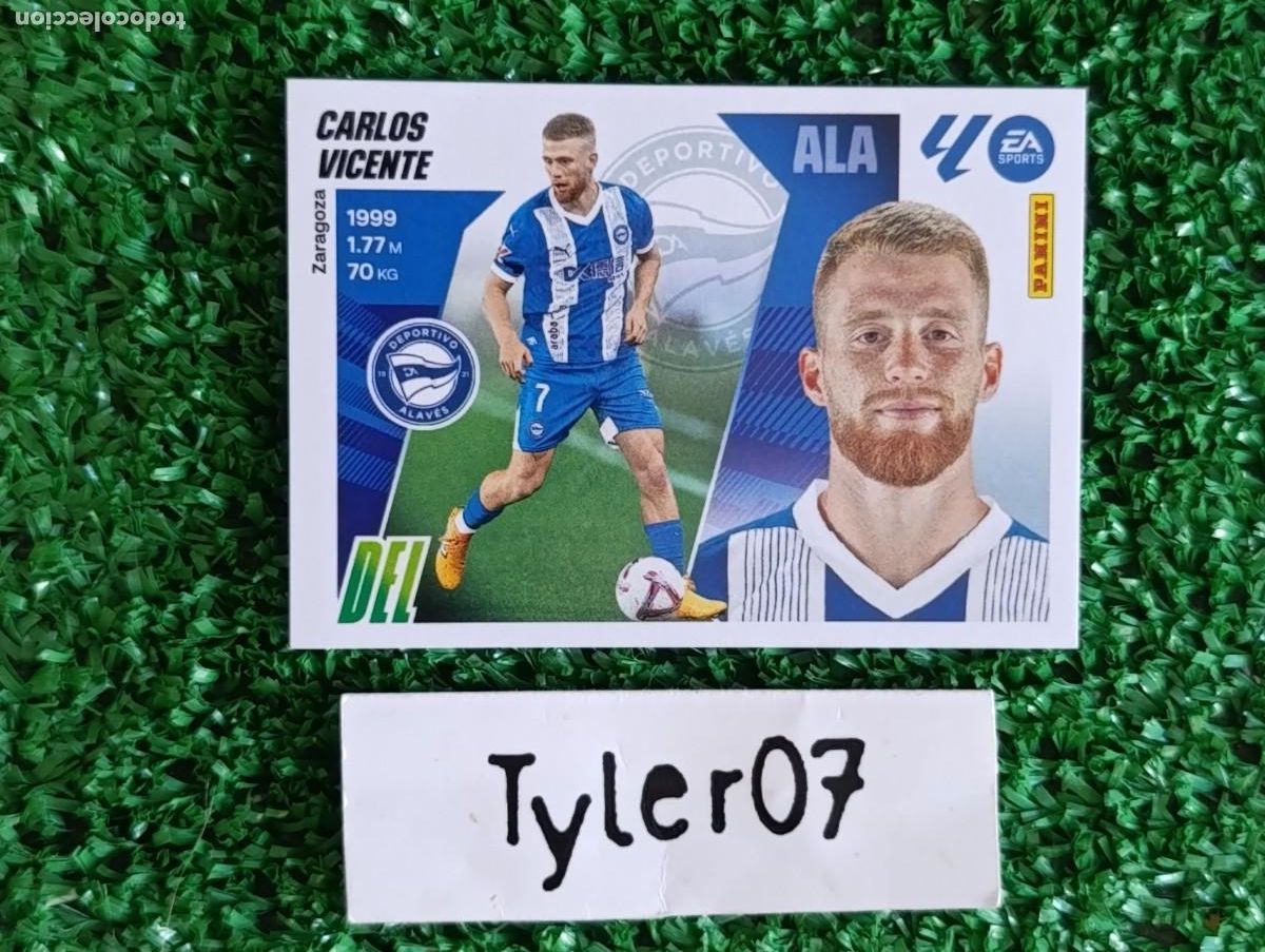 Coleccionismo Cromos antiguos: CARLOS VICENTE ALAVES 17 LIGA ESTE 2025 2026 25 26