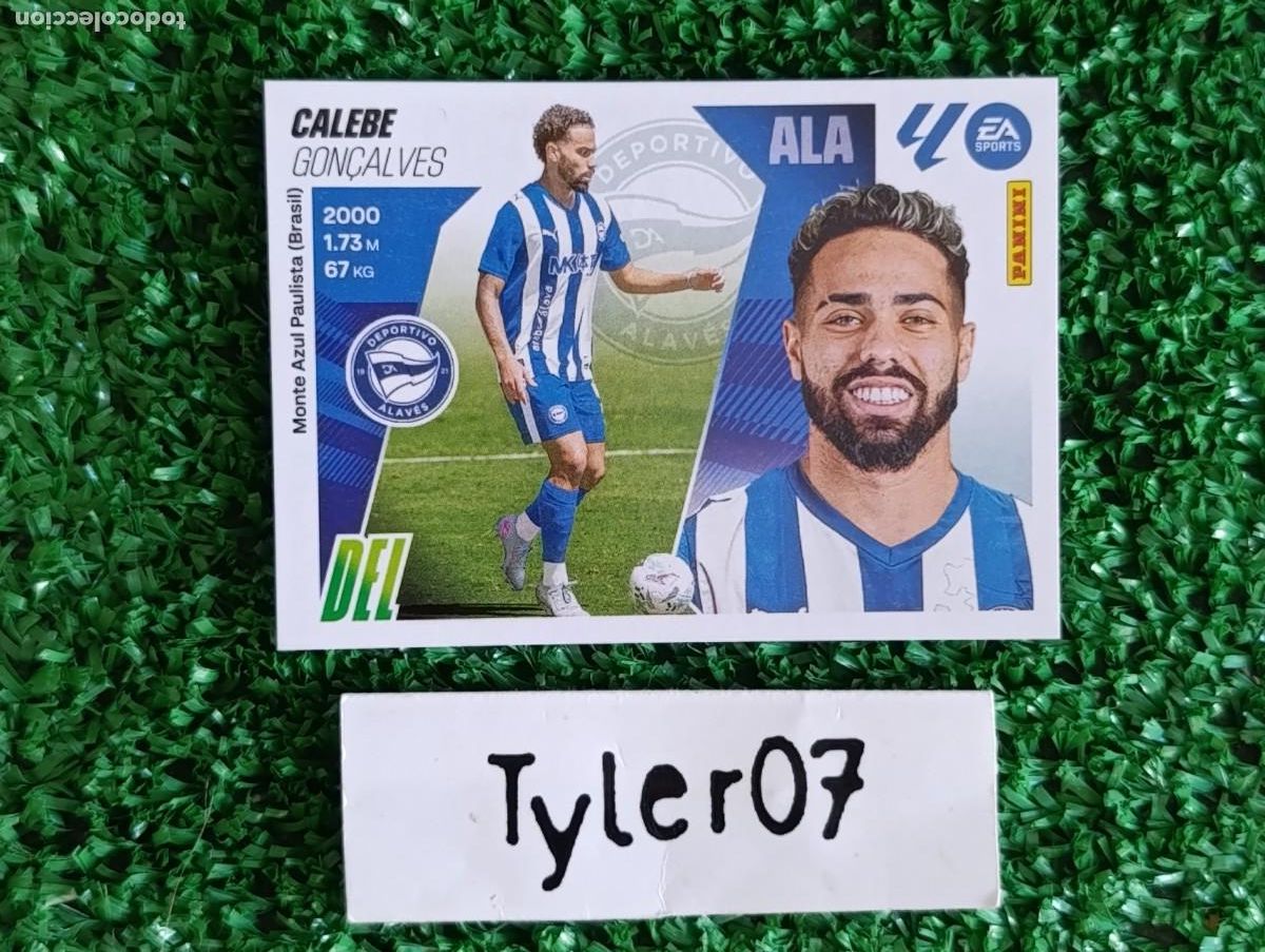 Coleccionismo Cromos antiguos: CALEBE ALAVES 16 LIGA ESTE 2025 2026 25 26