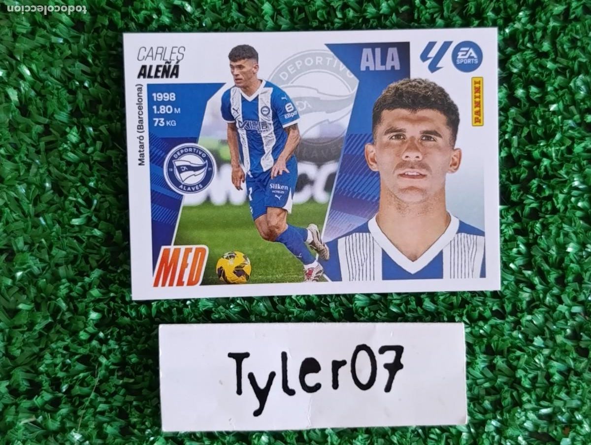 Coleccionismo Cromos antiguos: ALE&Ntilde;A ALAVES 15 LIGA ESTE 2025 2026 25 26