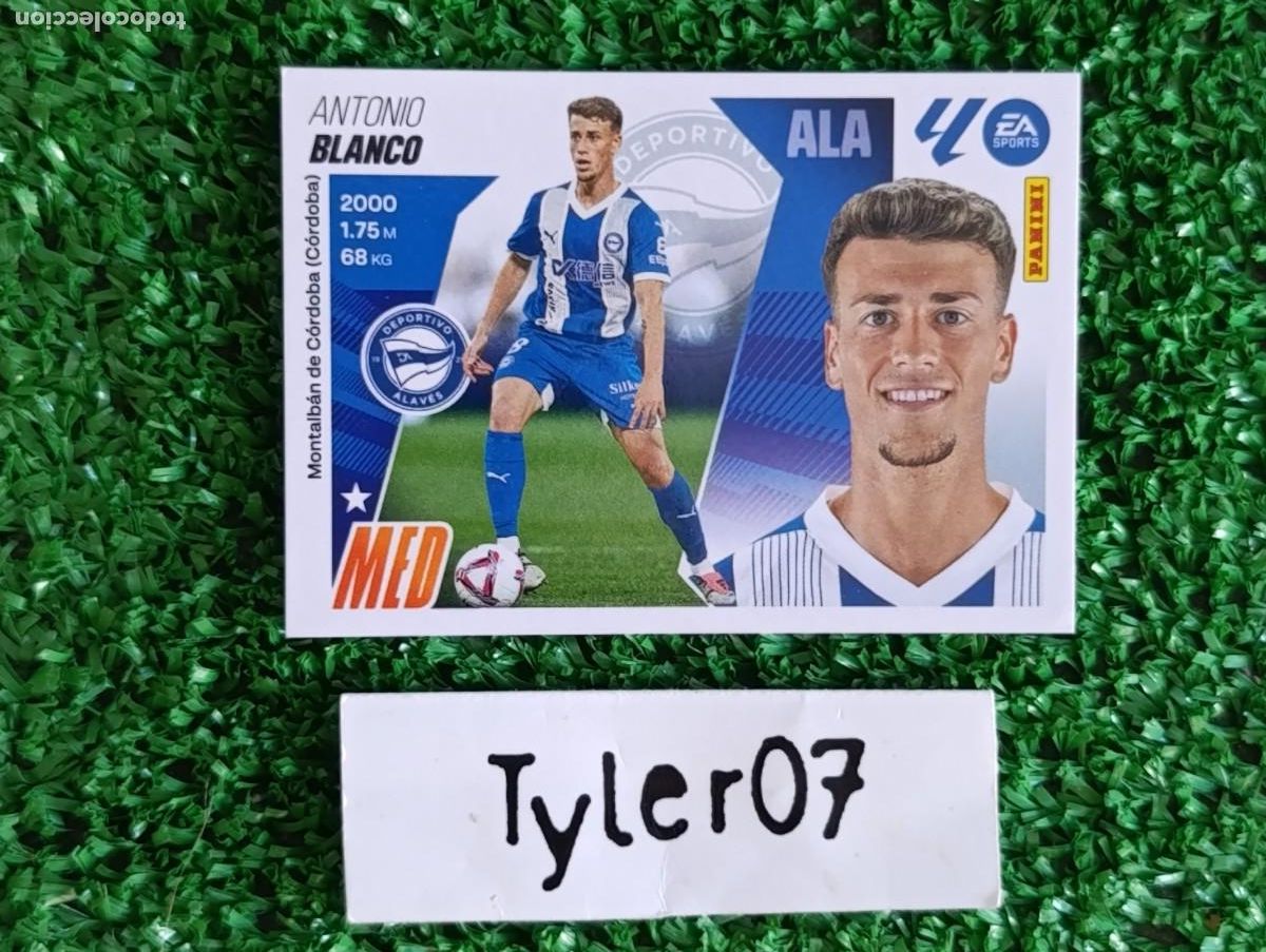 Coleccionismo Cromos antiguos: BLANCO ALAVES 14 LIGA ESTE 2025 2026 25 26