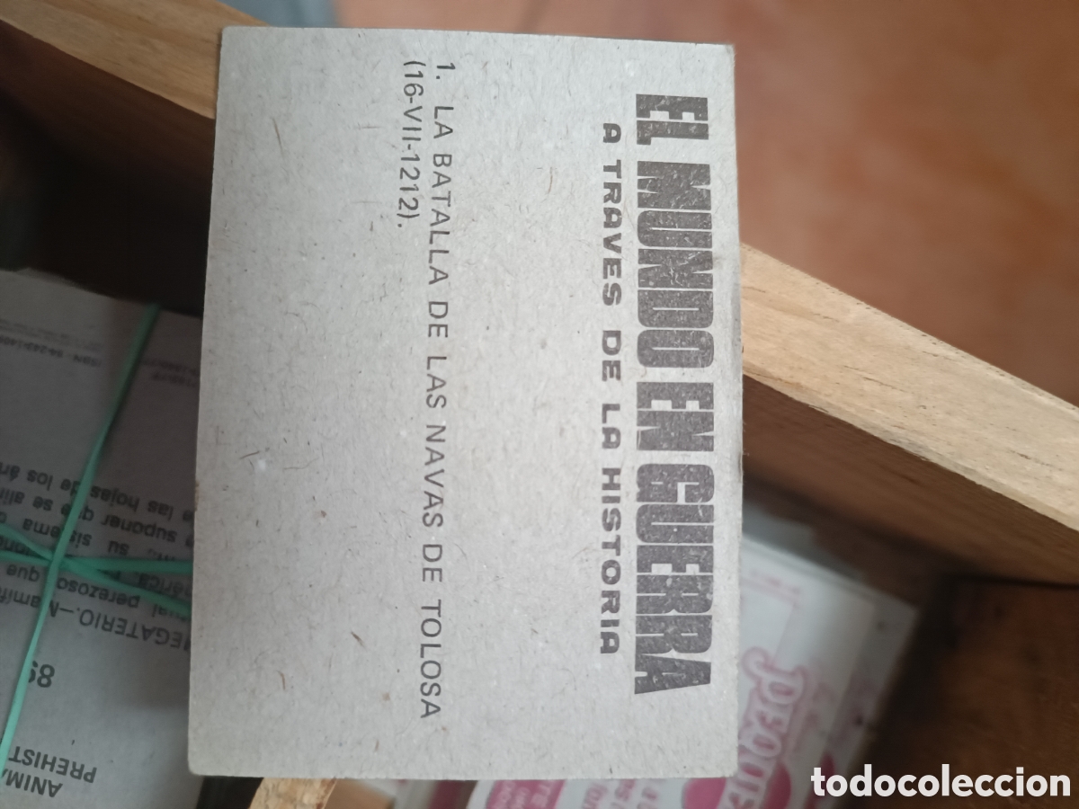 Coleccionismo Cromos antiguos: Cromo el mundo en guerra n&uacute;mero 1 Reservado