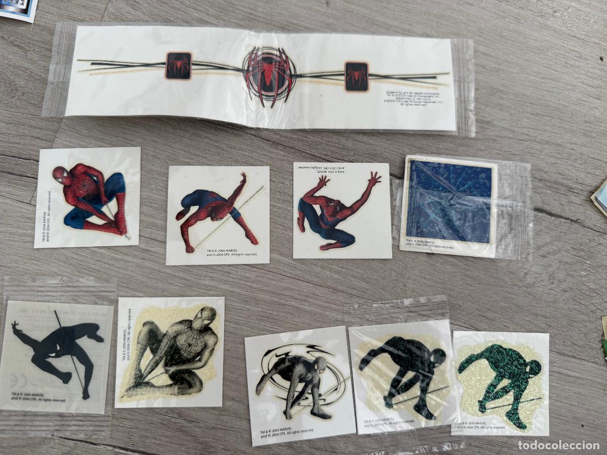 Coleccionismo Cromos antiguos: 10 cromos distintos de Spiderman - Bollycao