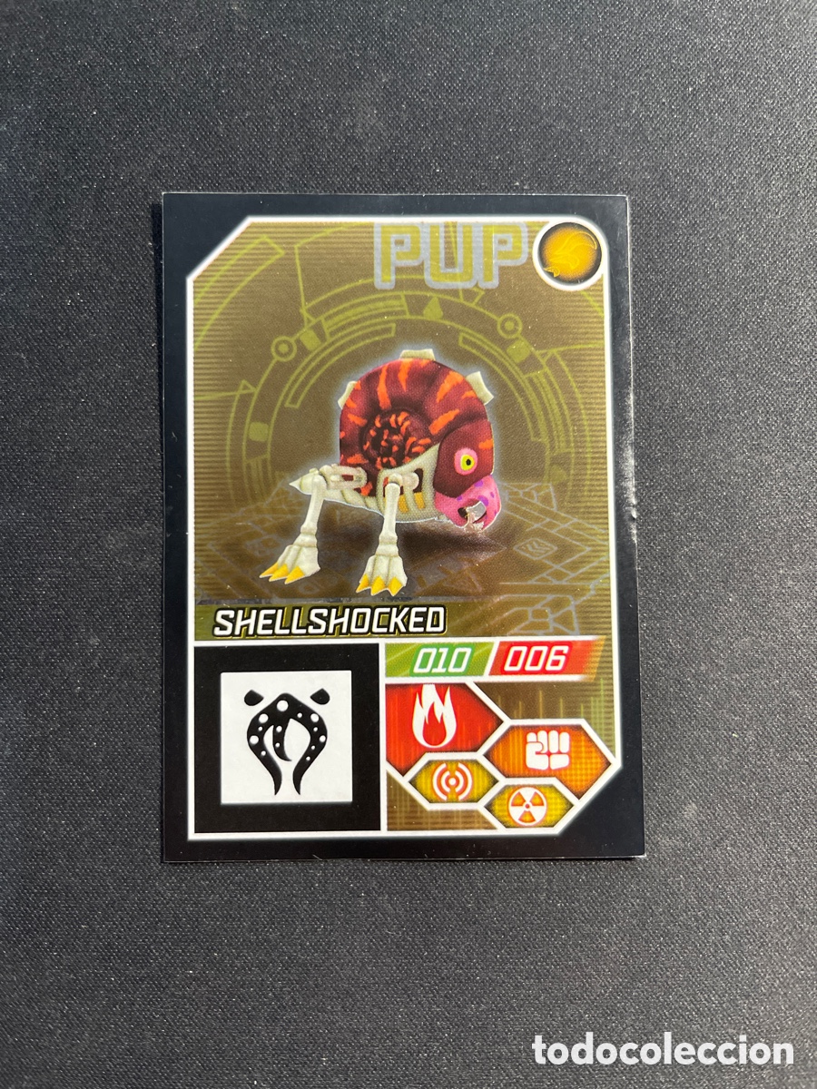 Coleccionismo Cromos antiguos: Shellshocked 43 Invizimals Evolution 2012 Panini