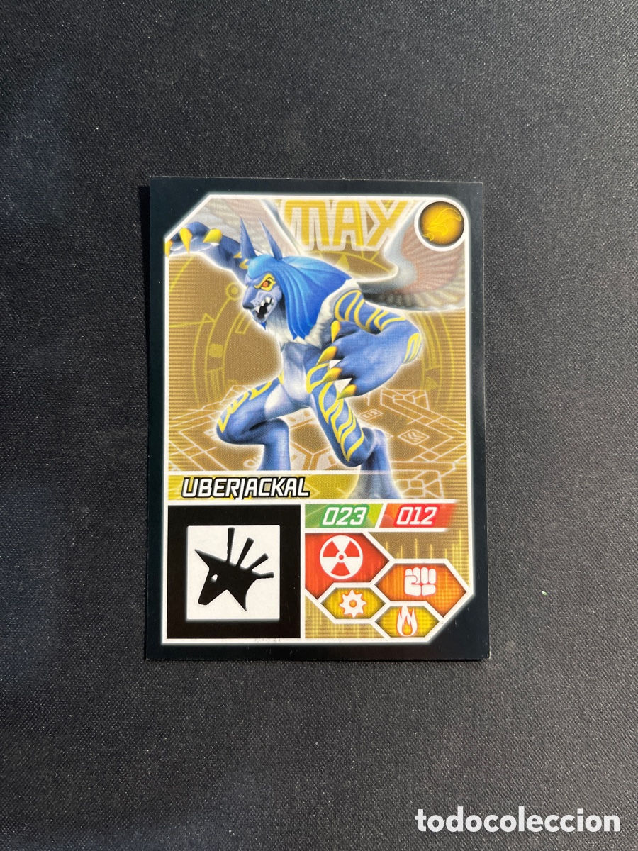 Coleccionismo Cromos antiguos: Uberjackal 49 Invizimals Evolution 2012 Panini