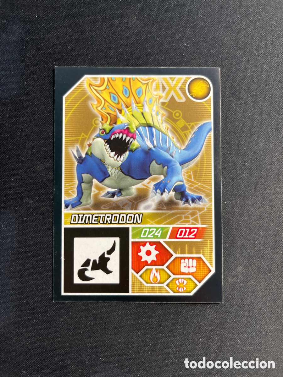 Coleccionismo Cromos antiguos: Dimetrodon 50 Invizimals Evolution 2012 Panini