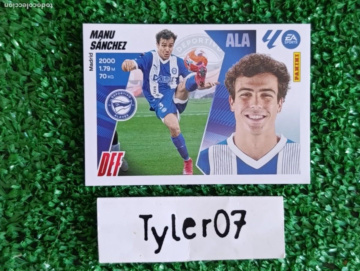 Colecionismo Cromos antigos: MANU SANCHEZ ALAVES 10 LIGA ESTE 2025 2026 25 26