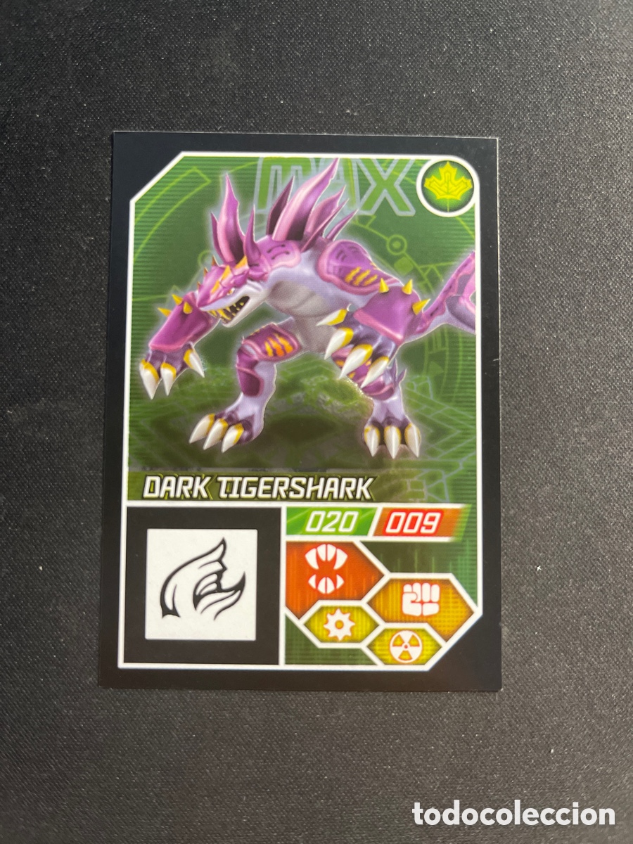 Coleccionismo Cromos antiguos: Dark Tigershark 204 Invizimals Evolution 2012 Panini