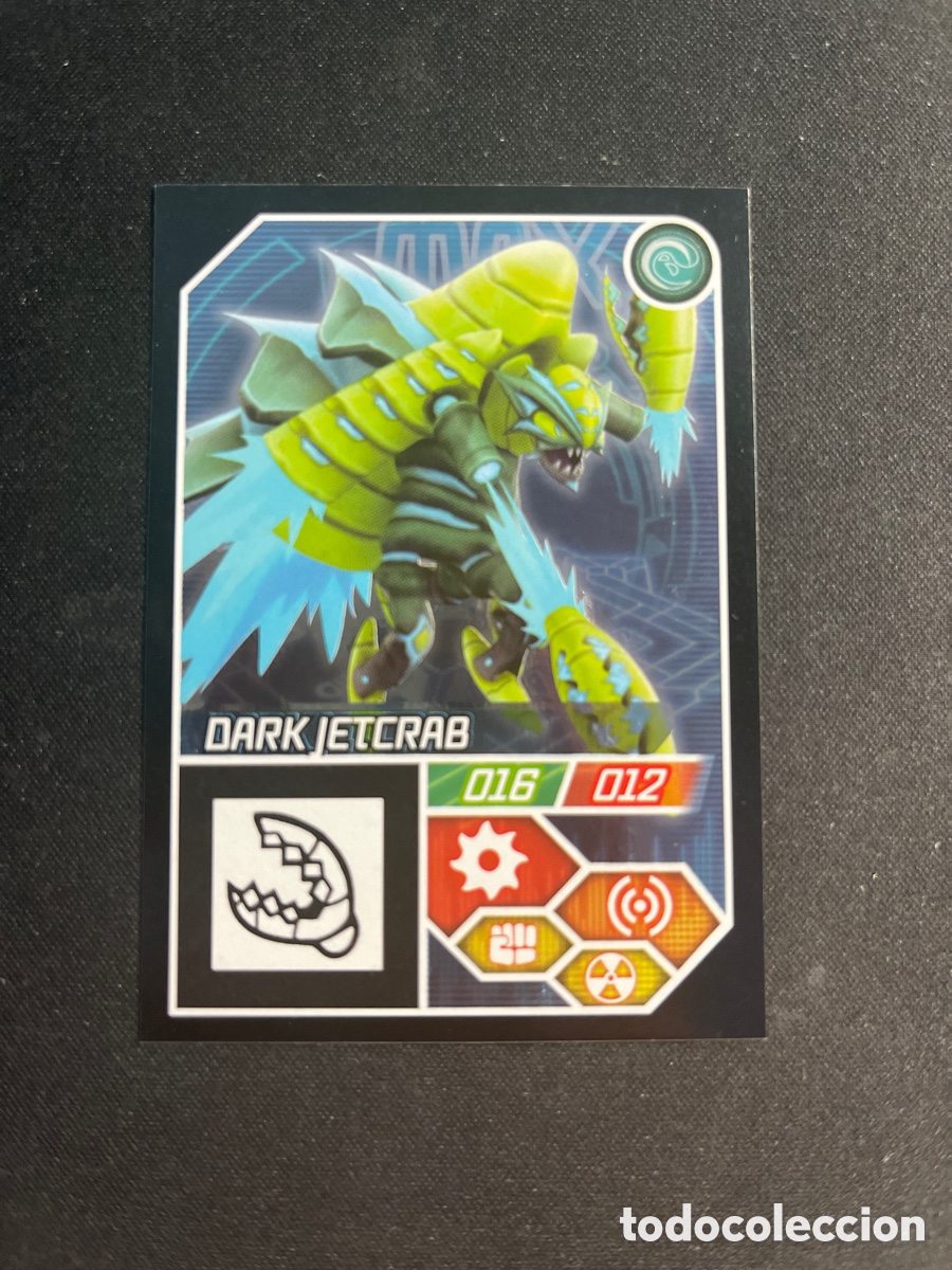 Coleccionismo Cromos antiguos: Dark Jetcrab 254 Invizimals Evolution 2012 Panini
