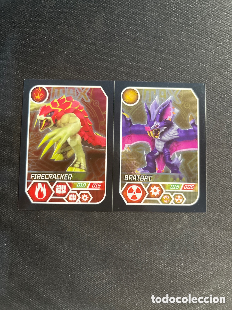 Coleccionismo Cromos antiguos: Firecracker 58 Bratbat 6 Invizimals Evolution 2012 Panini