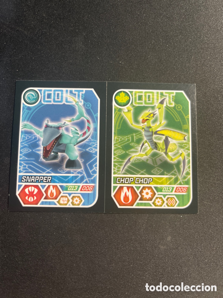 Coleccionismo Cromos antiguos: Snapper 245 Chop Chop 160 Invizimals Evolution 2012 Panini