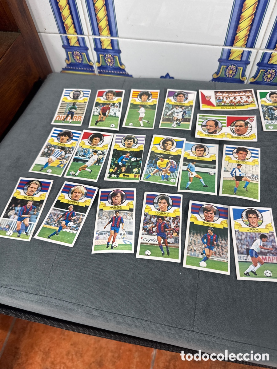 Coleccionismo Cromos antiguos: Lote De, 19 cromos liga 85 86 ediciones este sin pegar