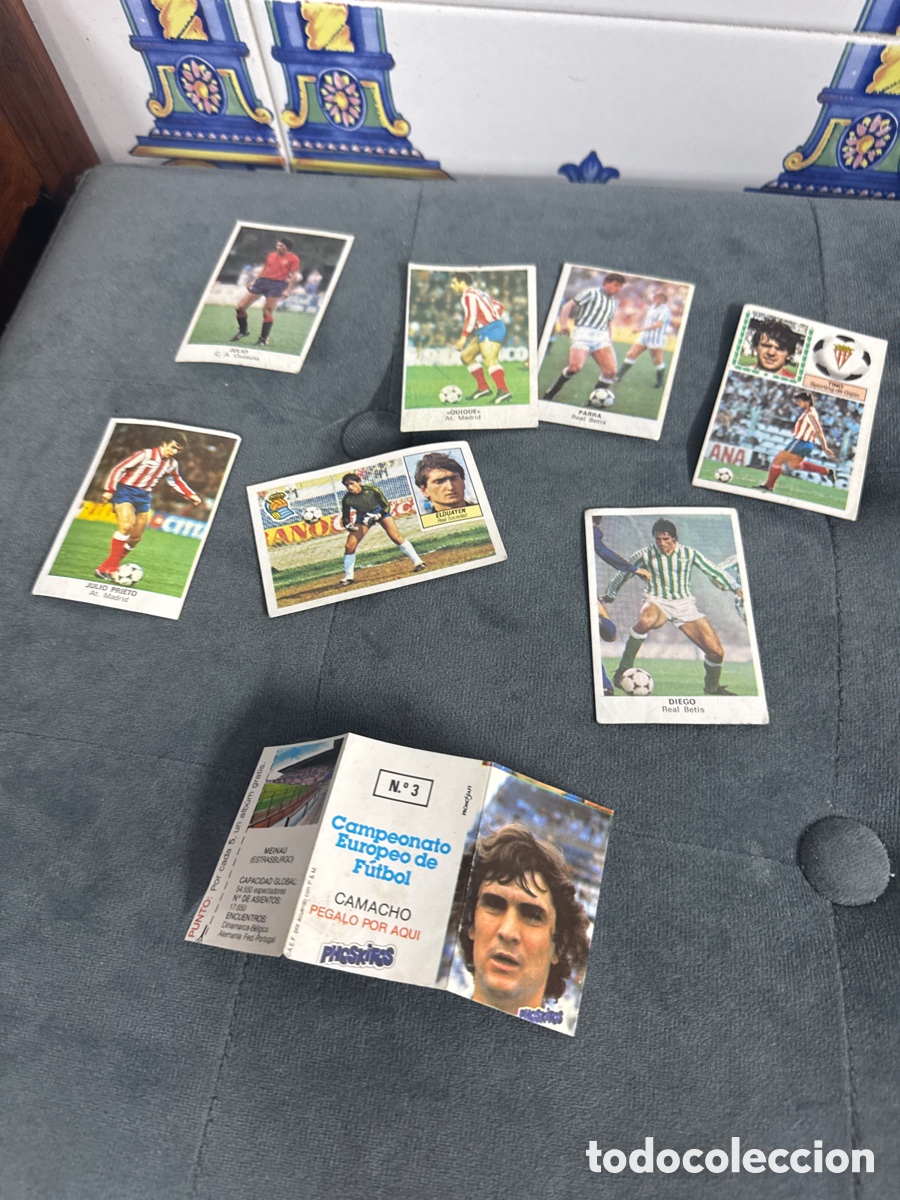 Coleccionismo Cromos antiguos: Lote de cromos de f&uacute;tbol sin pegar