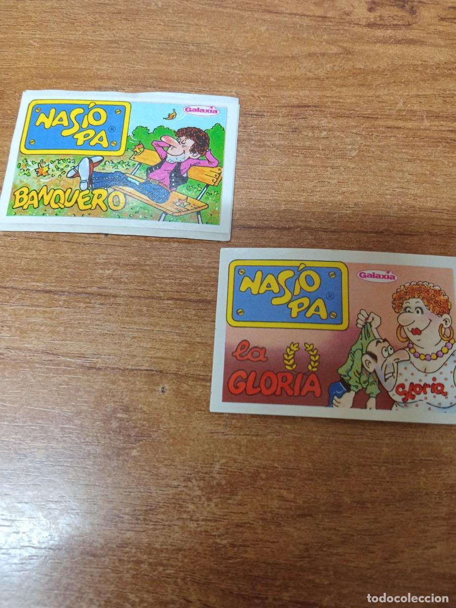 Coleccionismo Cromos antiguos: NASIO PA - LOTE DE 2 CROMOS