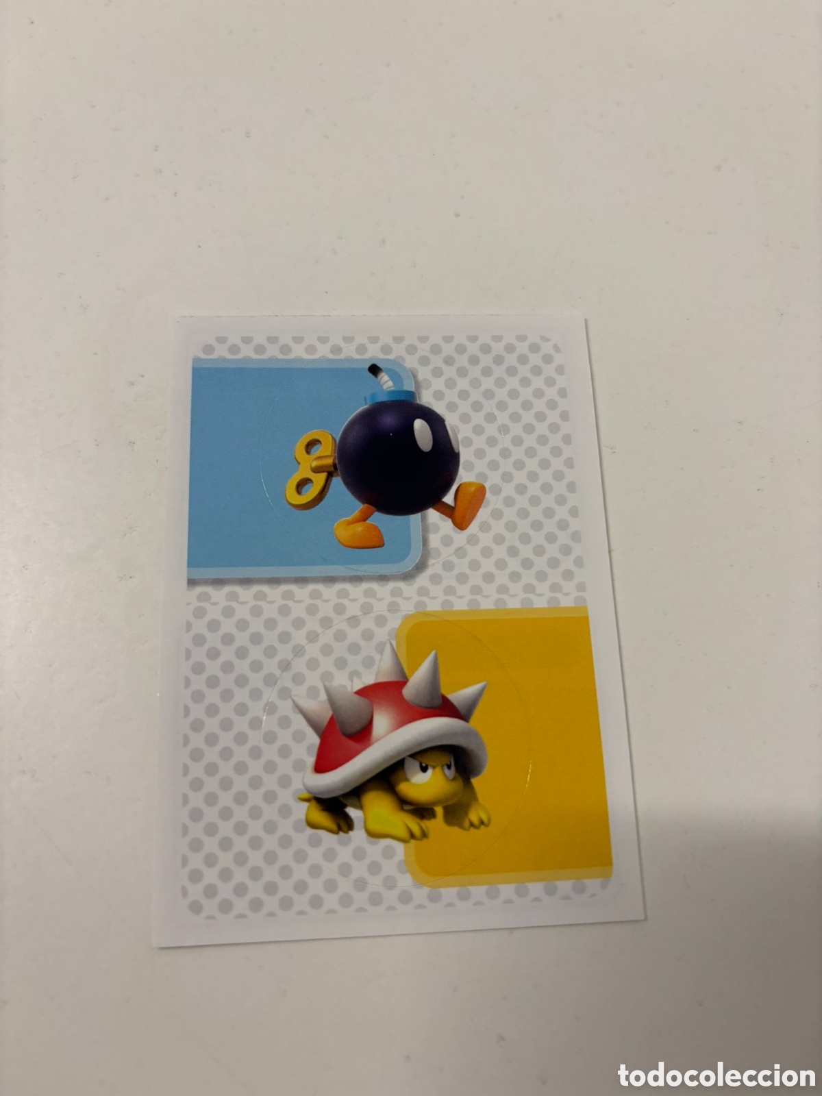 Coleccionismo Cromos antiguos: CROMO SUPERMARIO SUPER MARIO BROS NINTENDO PANINI 152 A 152 B