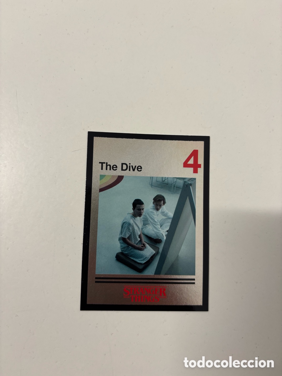 Coleccionismo Cromos antiguos: Carta stranger things Panini colecci&oacute;n 2026 THE DIVE