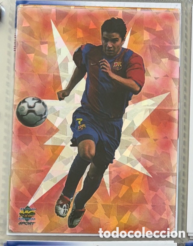 Coleccionismo Cromos antiguos: SAVIOLA #160 FC BARCELONA 2003 CARTA CROMO MC MUNDICROMO