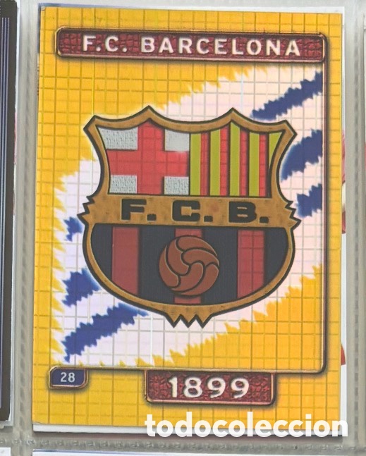 Coleccionismo Cromos antiguos: 2004 2005 - 28 ESCUDO - FC BARCELONA - MUNDICROMO