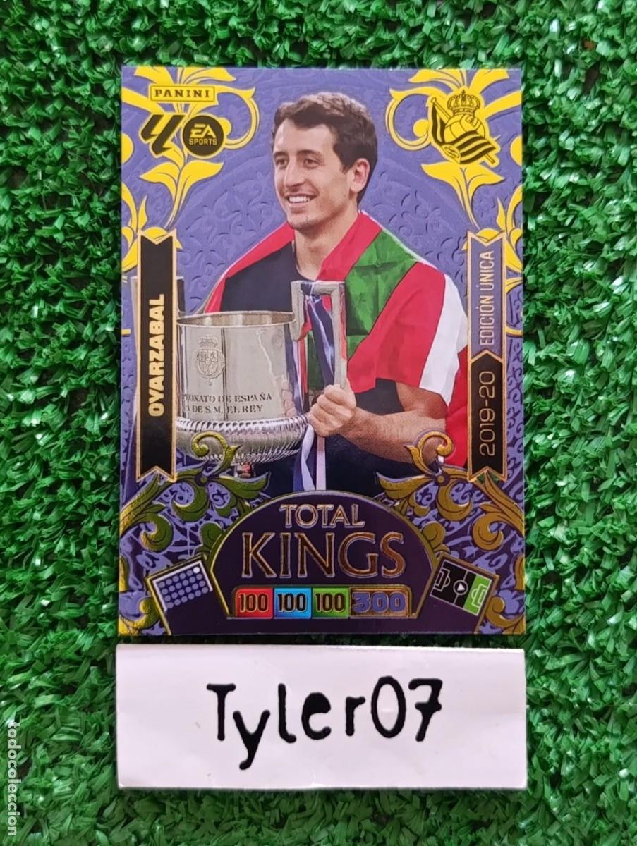Coleccionismo Cromos antiguos: OYARZABAL REAL SOCIEDAD EDICION UNICA TOTAL KINGS ADRENALYN XL 2025 2026 25 26
