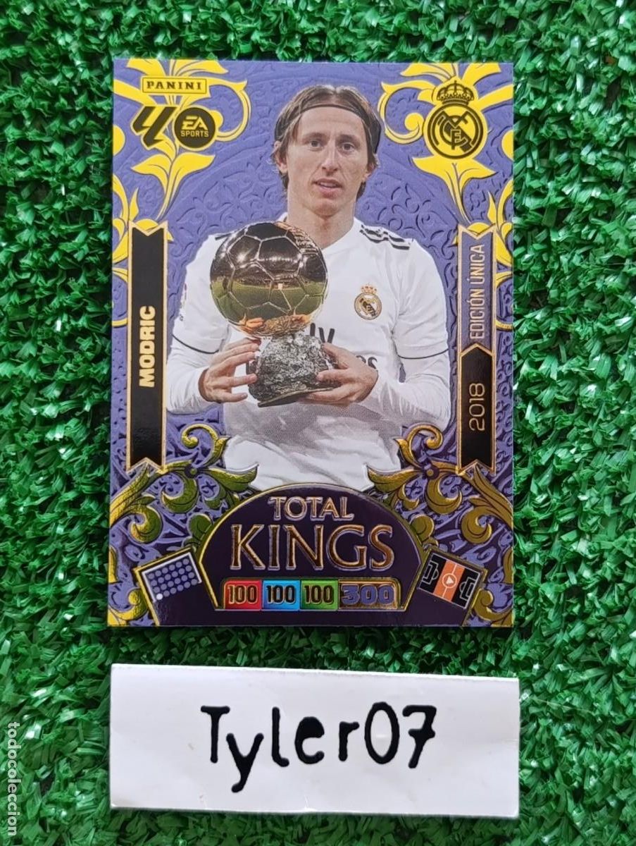 Coleccionismo Cromos antiguos: MODRIC REAL MADRID EDICION UNICA TOTAL KINGS ADRENALYN XL 2025 2026 25 26
