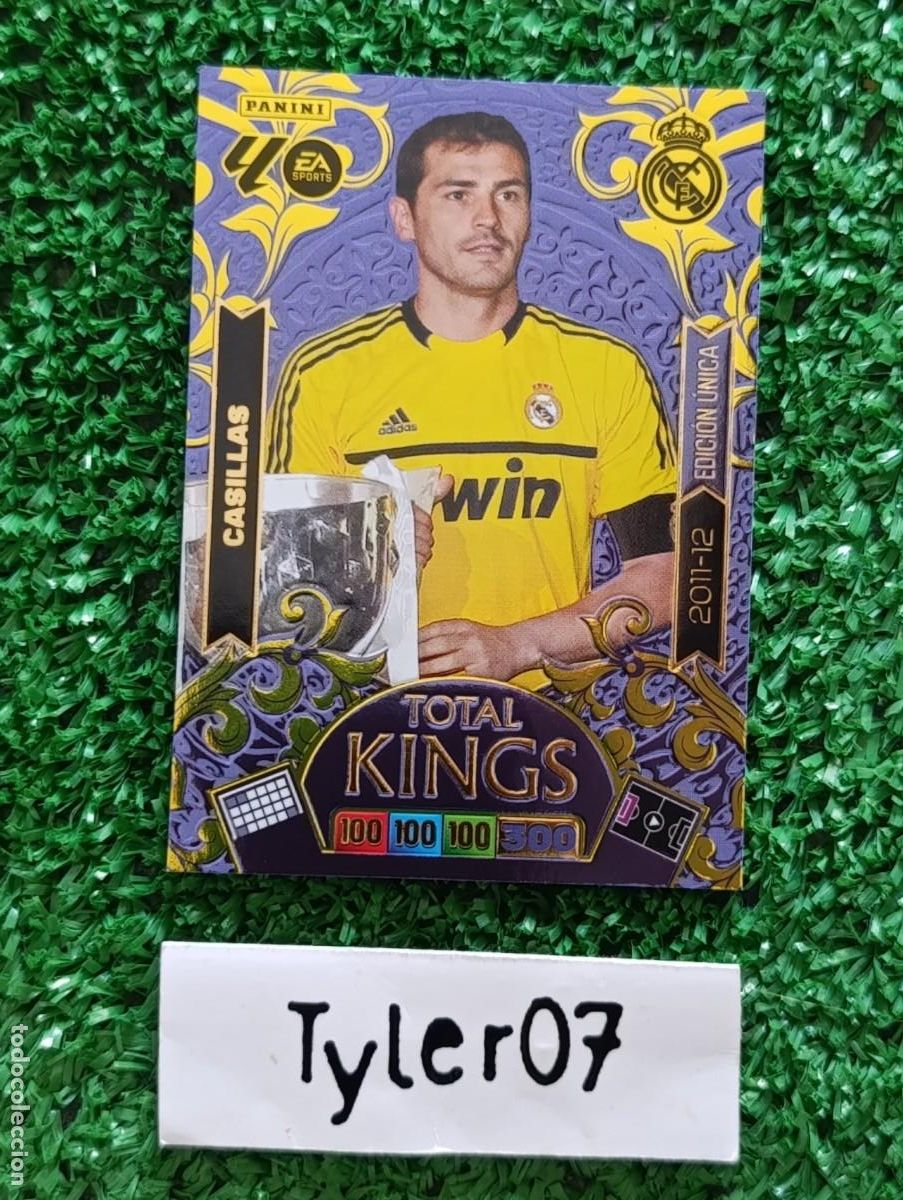 Coleccionismo Cromos antiguos: CASILLAS REAL MADRID EDICION UNICA TOTAL KINGS ADRENALYN XL 2025 2026 25 26