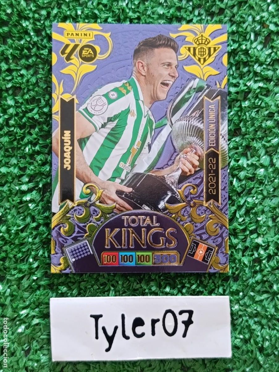 Coleccionismo Cromos antiguos: JOAQUIN BETIS EDICION UNICA TOTAL KINGS ADRENALYN XL 2025 2026 25 26
