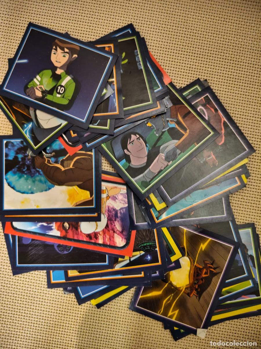 Coleccionismo Cromos antiguos: Lote de unos 57 cromos Ben 10