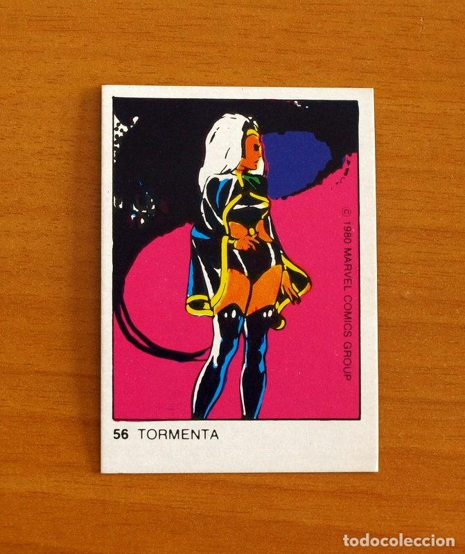Coleccionismo Cromos antiguos: Superh&eacute;roes - N&ordm; 56, Tormenta - Marvel 1980 Comics Group - Chocolates Terrabusi - Nunca Pegado
