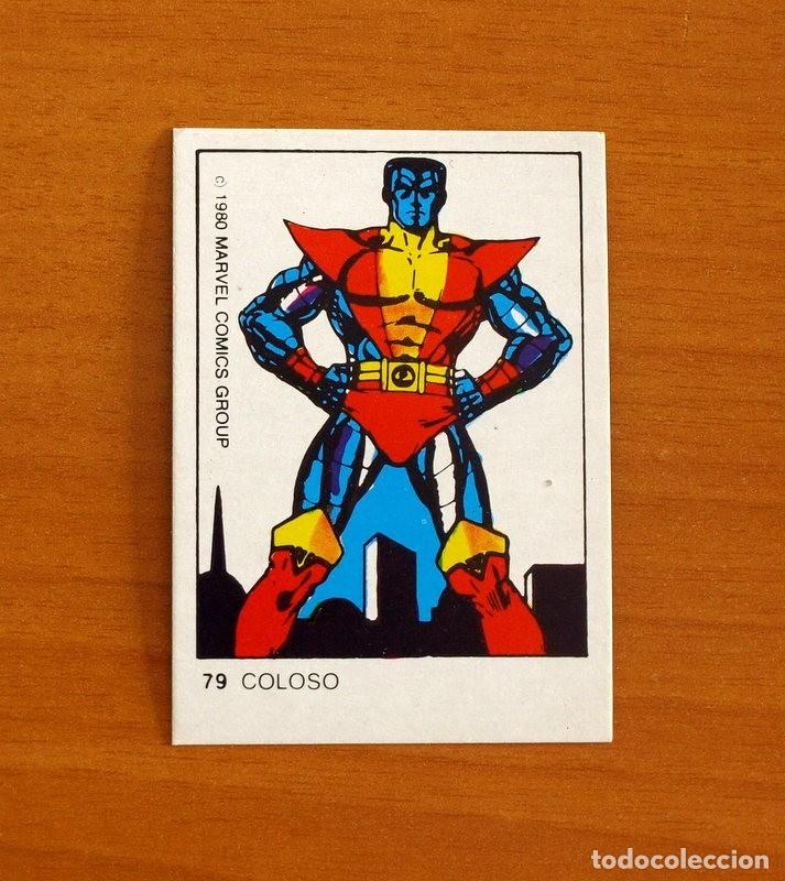 Coleccionismo Cromos antiguos: Superh&eacute;roes - N&ordm; 79, Coloso - Marvel 1980 Comics Group - Chocolates Terrabusi - Nunca Pegado
