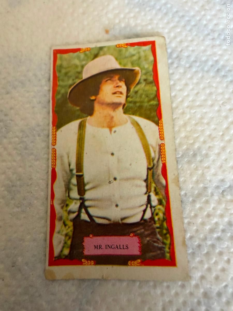 Coleccionismo Cromos antiguos: Cromo cropan la casa de la pradera