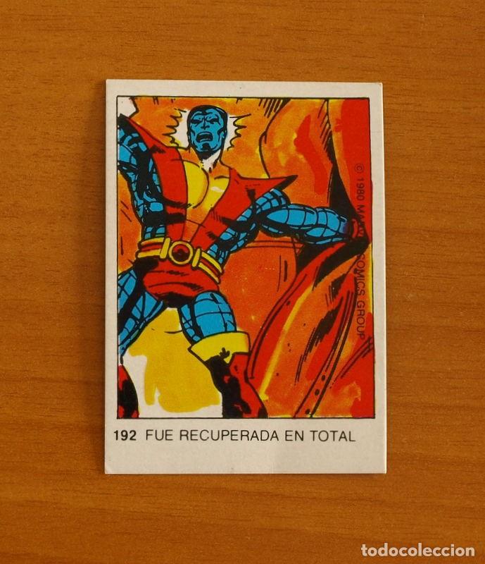 Collectable Antique Stickers: Superh&eacute;roes - N&ordm; 192 Coloso - Marvel 1980 Comics Group - Chocolates Terrabusi - Nunca Pegado