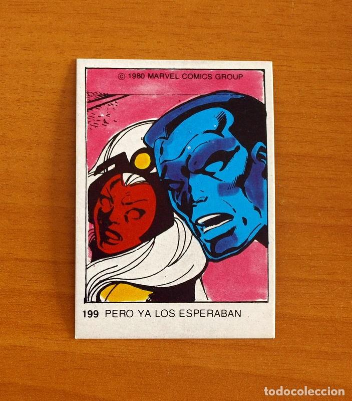 Collectable Antique Stickers: Superh&eacute;roes - N&ordm; 199 - Marvel 1980 Comics Group - Chocolates Terrabusi - Nunca Pegado