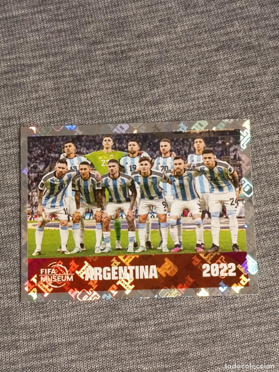 Coleccionismo Cromos antiguos: ALINEACION CAMPEONA ARGENTINA 2022 FWC 19 STICKER MUNDIAL 2026 PANINI FIFA WORLD CUP NUEVO