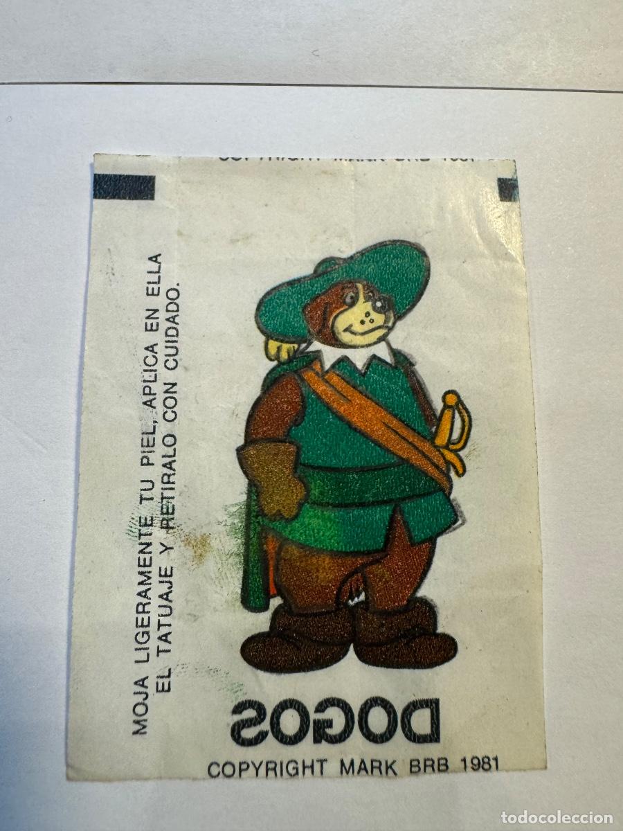 Coleccionismo Cromos antiguos: DARTACAN TATUAJE CHICLE CROMO ORIGINAL A&Ntilde;OS 80 (G)