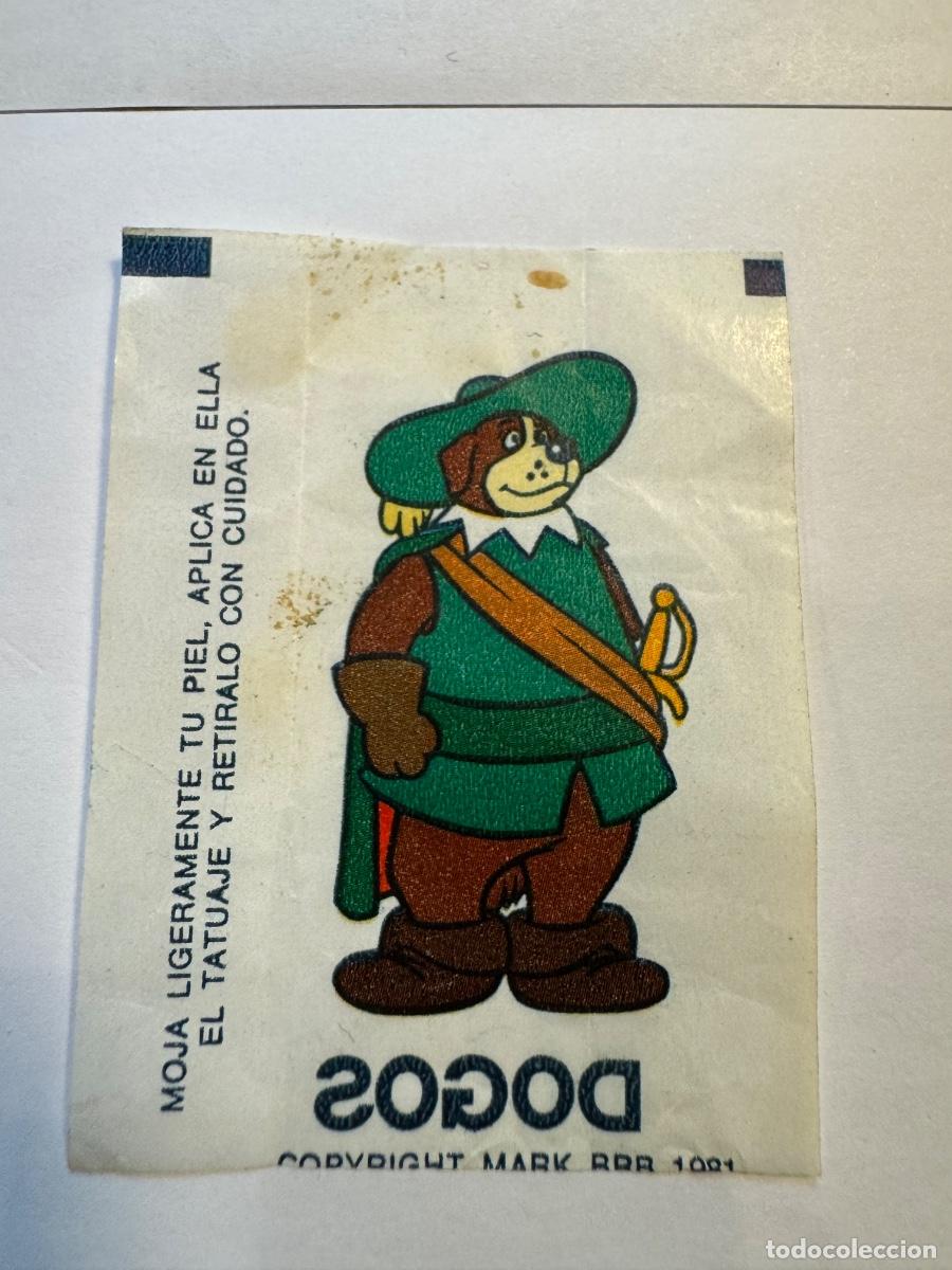 Coleccionismo Cromos antiguos: DARTACAN TATUAJE CHICLE CROMO ORIGINAL A&Ntilde;OS 80 (G)