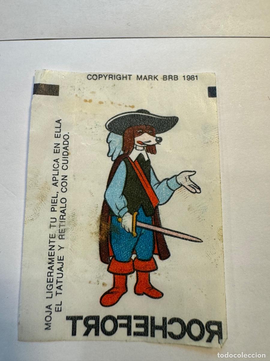 Coleccionismo Cromos antiguos: DARTACAN TATUAJE CHICLE CROMO ORIGINAL A&Ntilde;OS 80 (G)