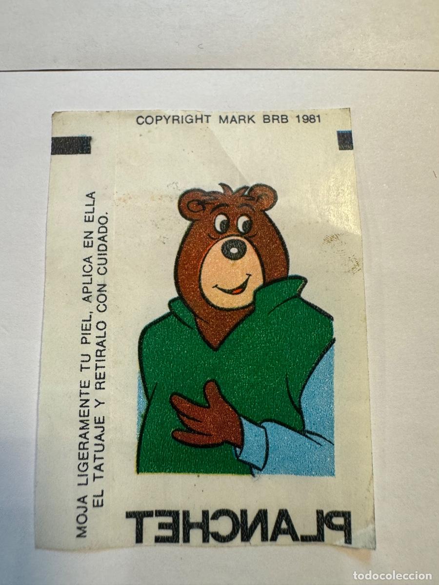 Coleccionismo Cromos antiguos: DARTACAN TATUAJE CHICLE CROMO ORIGINAL A&Ntilde;OS 80 (G)