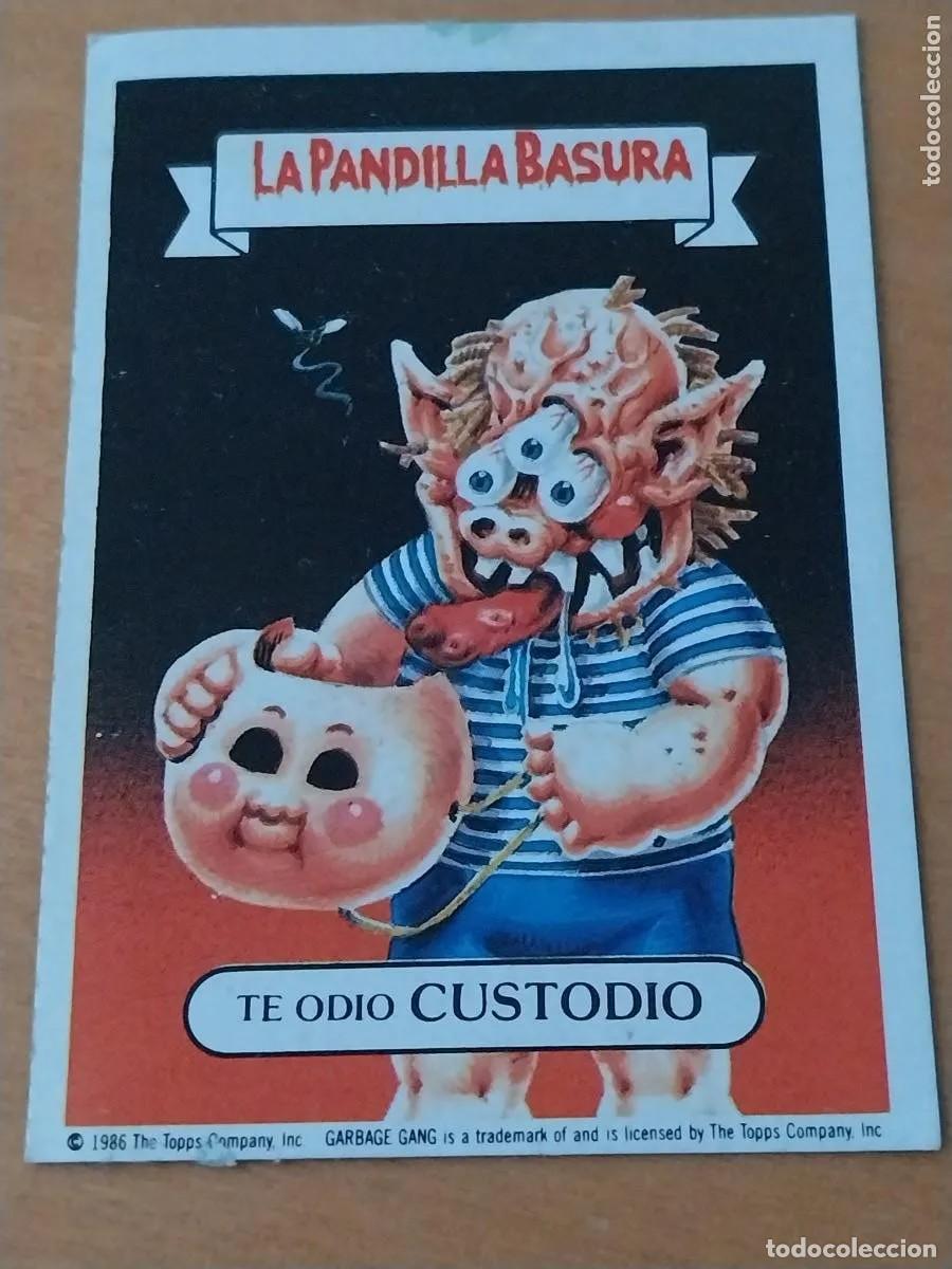 Coleccionismo Cromos antiguos: Cromo n.71 la pandilla basura (album azul) sin pegar