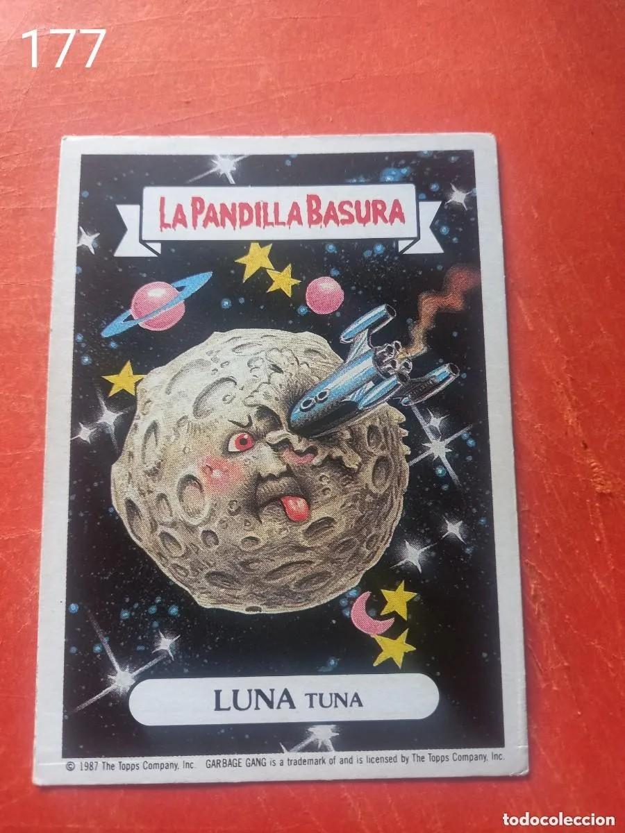 Coleccionismo Cromos antiguos: Cromo n.177 la pandilla basura (album azul) sin pegar