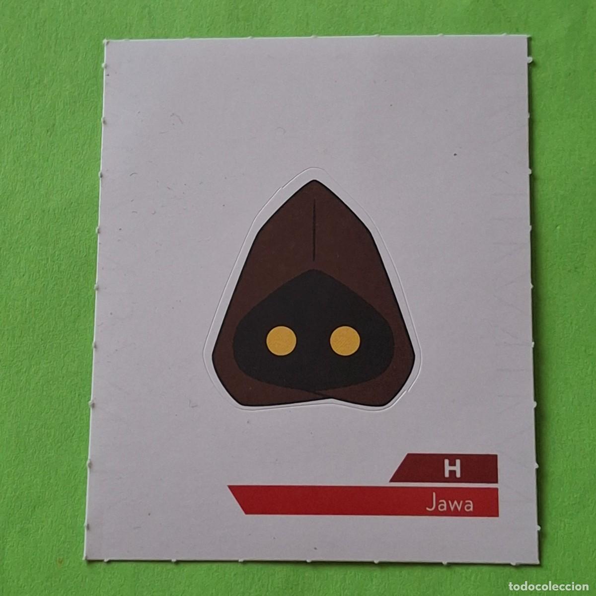 Colecionismo Cromos antigos: STAR WARS H - JAWA - E. LECLERC A&Ntilde;O 2019 FRANCIA - CROMO PEGATINA ADHESIVO