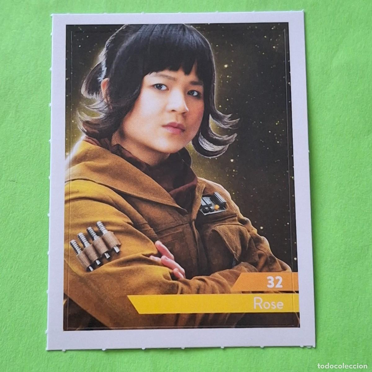 Colecionismo Cromos antigos: STAR WARS N&ordm; 32 ROSE - E. LECLERC A&Ntilde;O 2019 FRANCIA - CROMO PEGATINA ADHESIVO