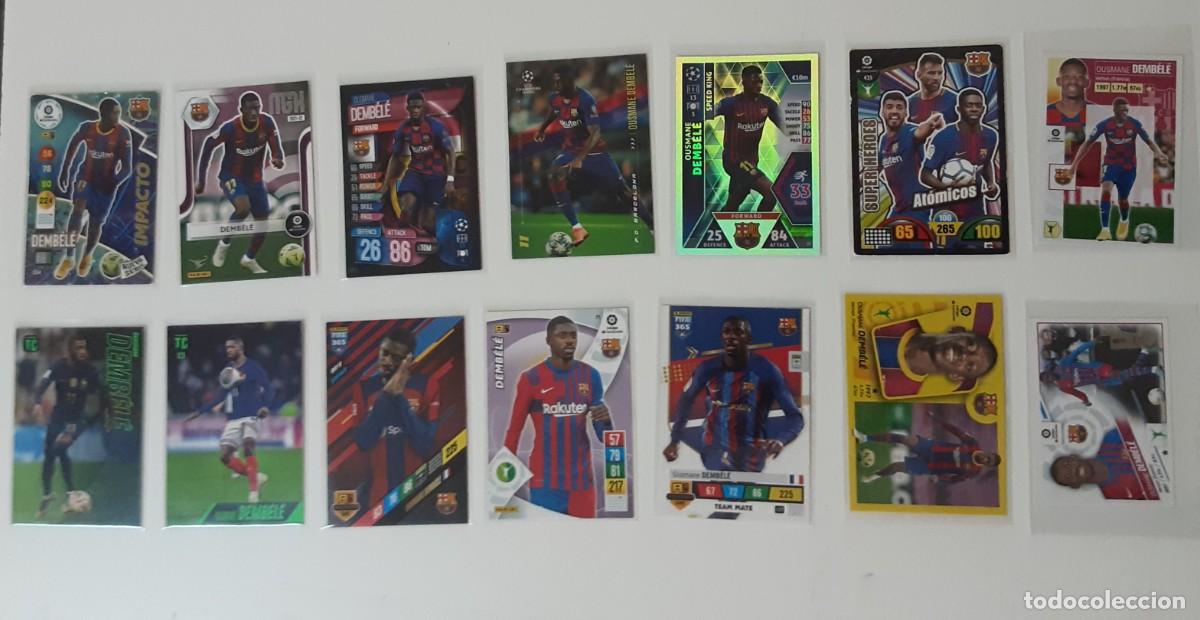 Coleccionismo Cromos antiguos: Lote 14 cromos dembele