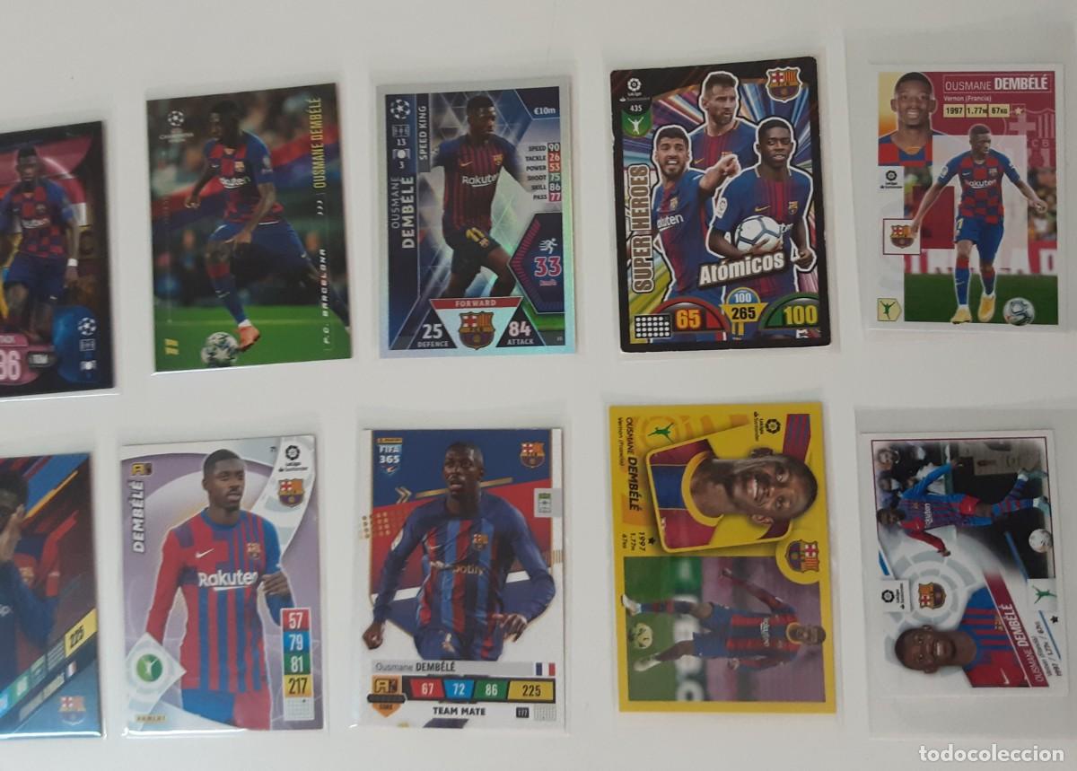 Coleccionismo cromos antiguos: Lote 14 cromos dembele - Foto 3