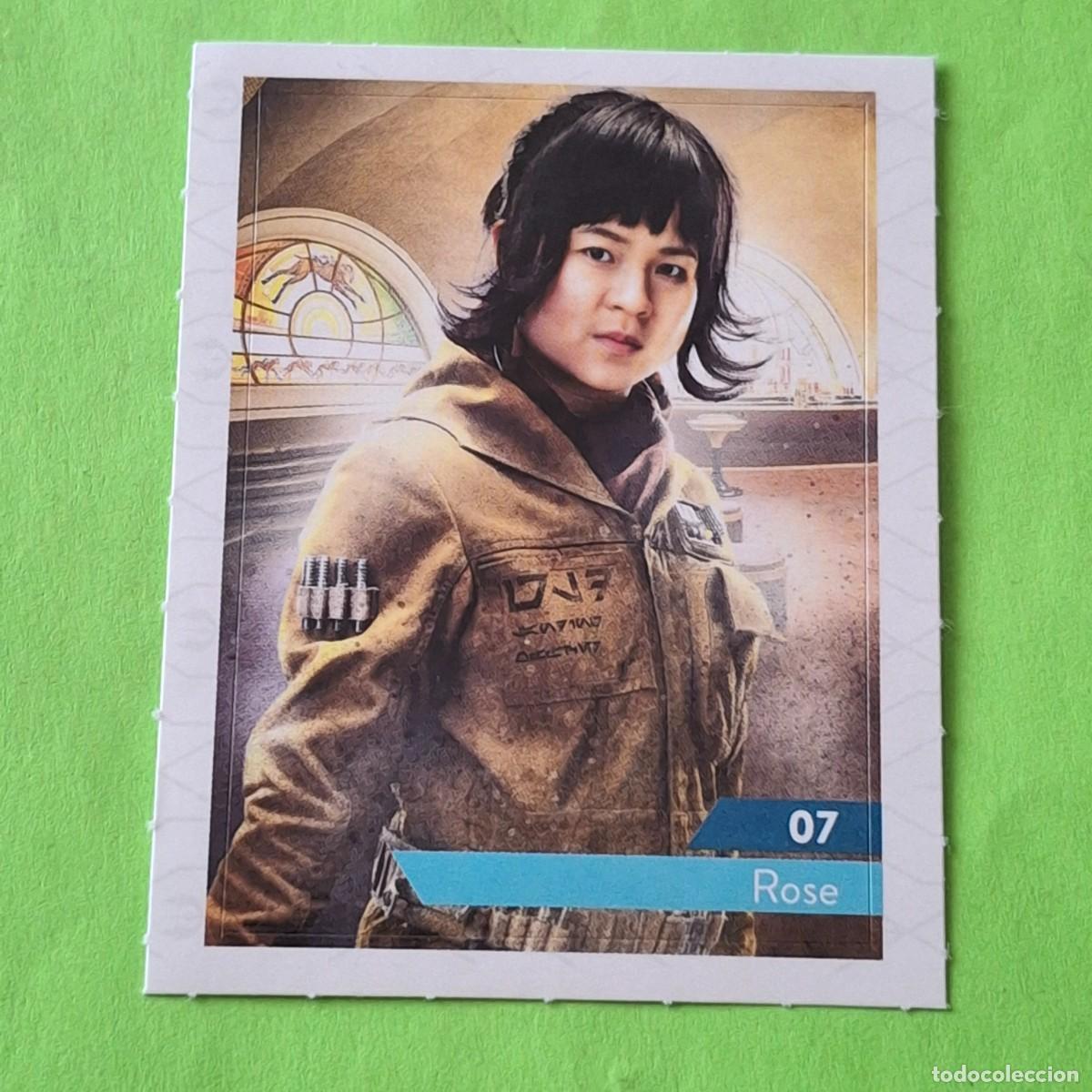 Coleccionismo Cromos antiguos: STAR WARS N&ordm; 7 ROSE - E. LECLERC A&Ntilde;O 2019 FRANCIA - CROMO PEGATINA ADHESIVO