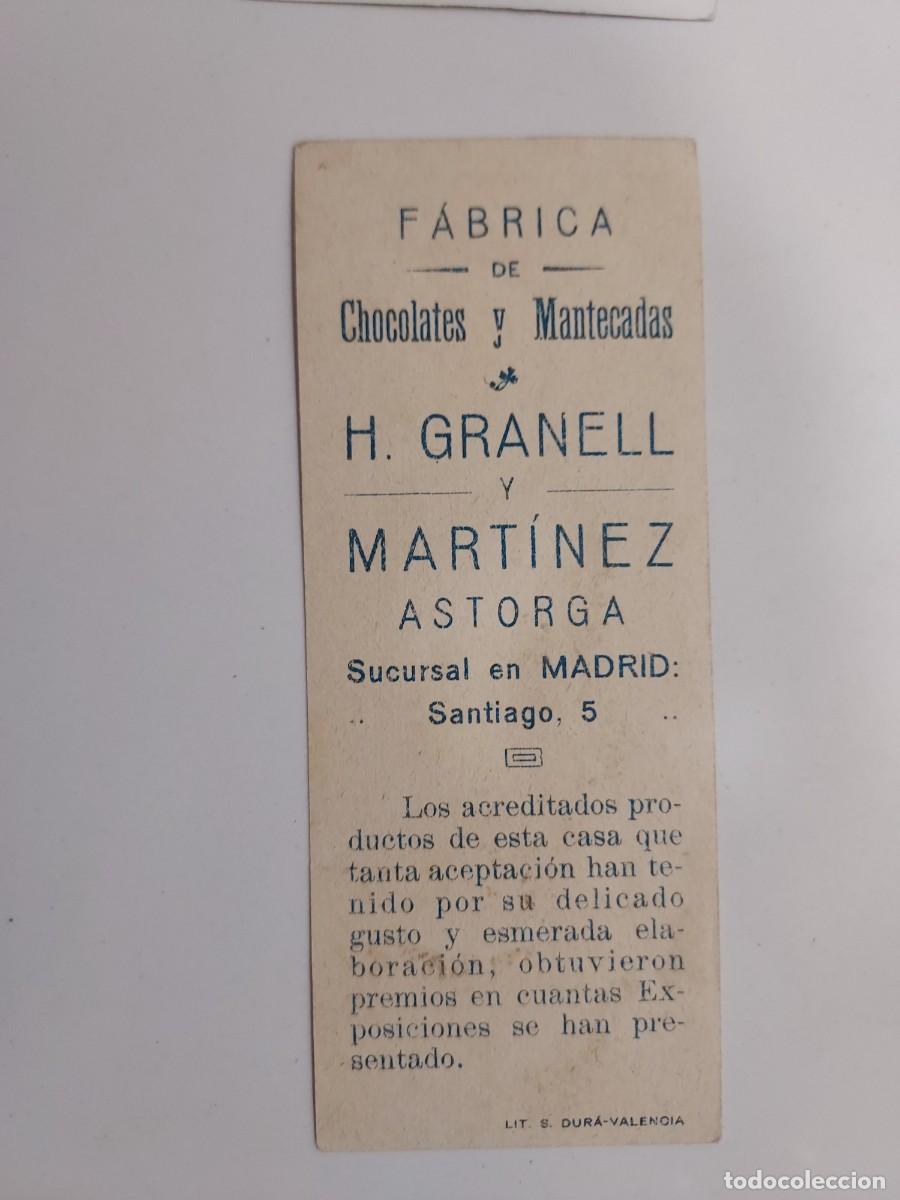 Coleccionismo Cromos antiguos: CROMO RELIGIOSO FABRICA DE CHOCOLATES Y MANTECADAS H. GRANELL Y MARTINEZ. ASTORGA