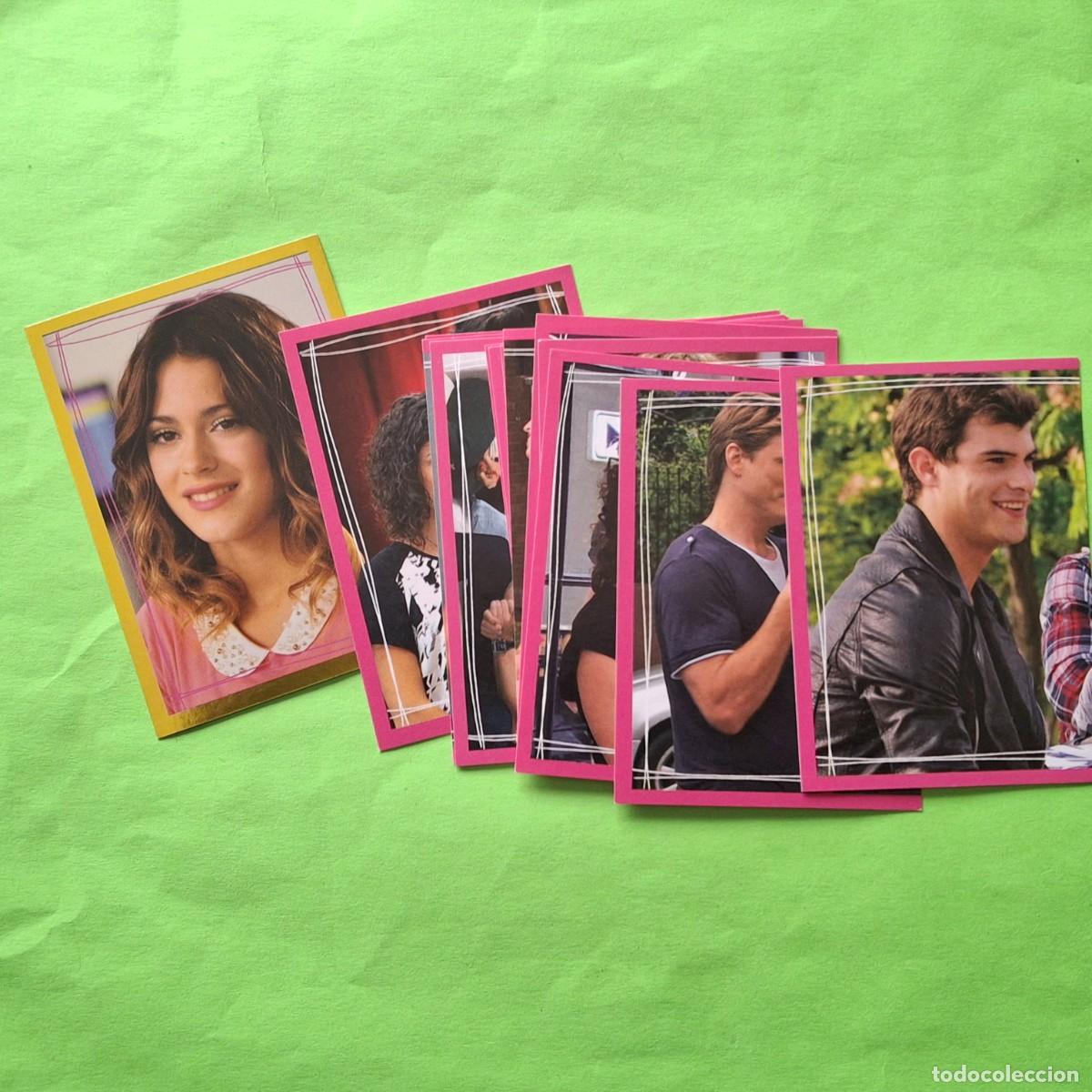Colecionismo Cromos antigos: VIOLETTA DISNEY PANINI - LOTE 15 CROMOS - PEGATINA ADHESIVO